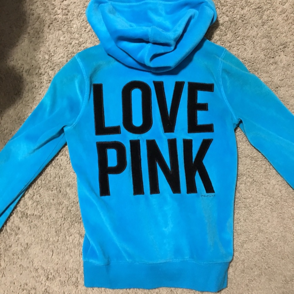 VS PINK zip up hoodie